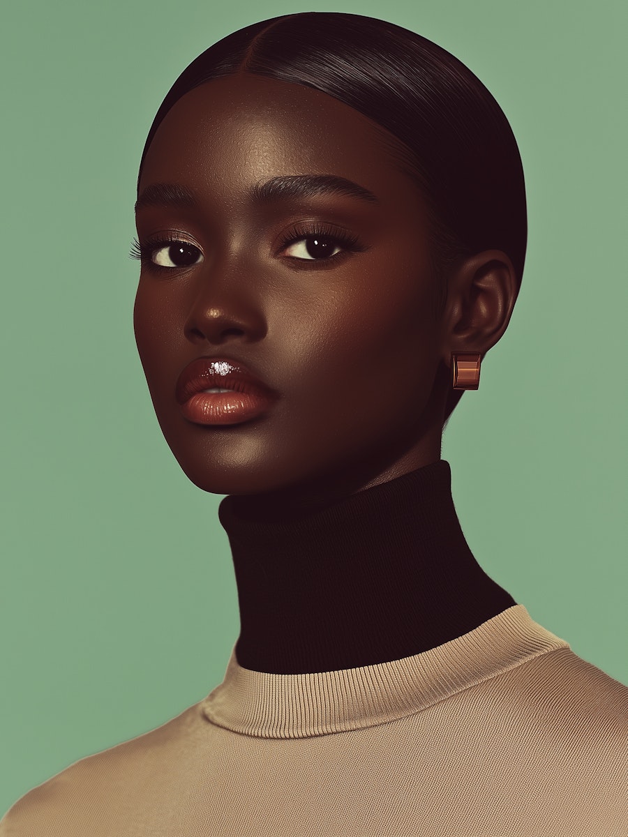 Colorful flower field